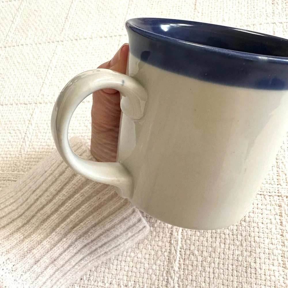 Vintage Otagiri Fly Fishing Coffee Mug Trout Ruth Pengal Japan Ceramic Gorpcore